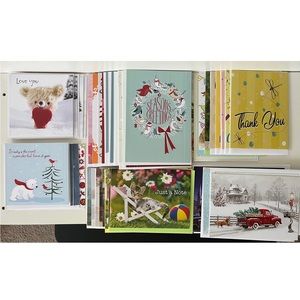 NEW 42 Assorted Greeting Cards